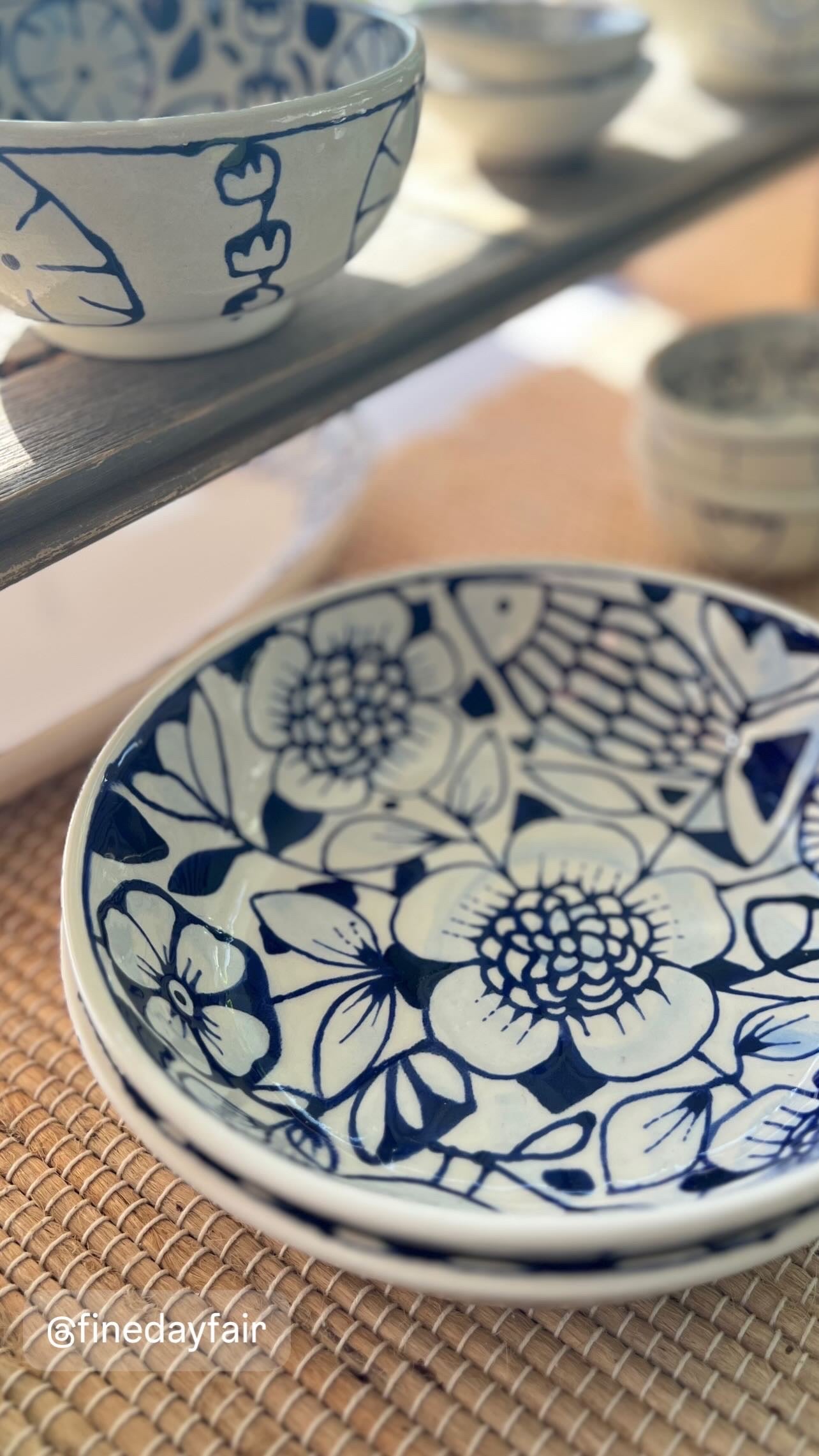 Shallow bowls