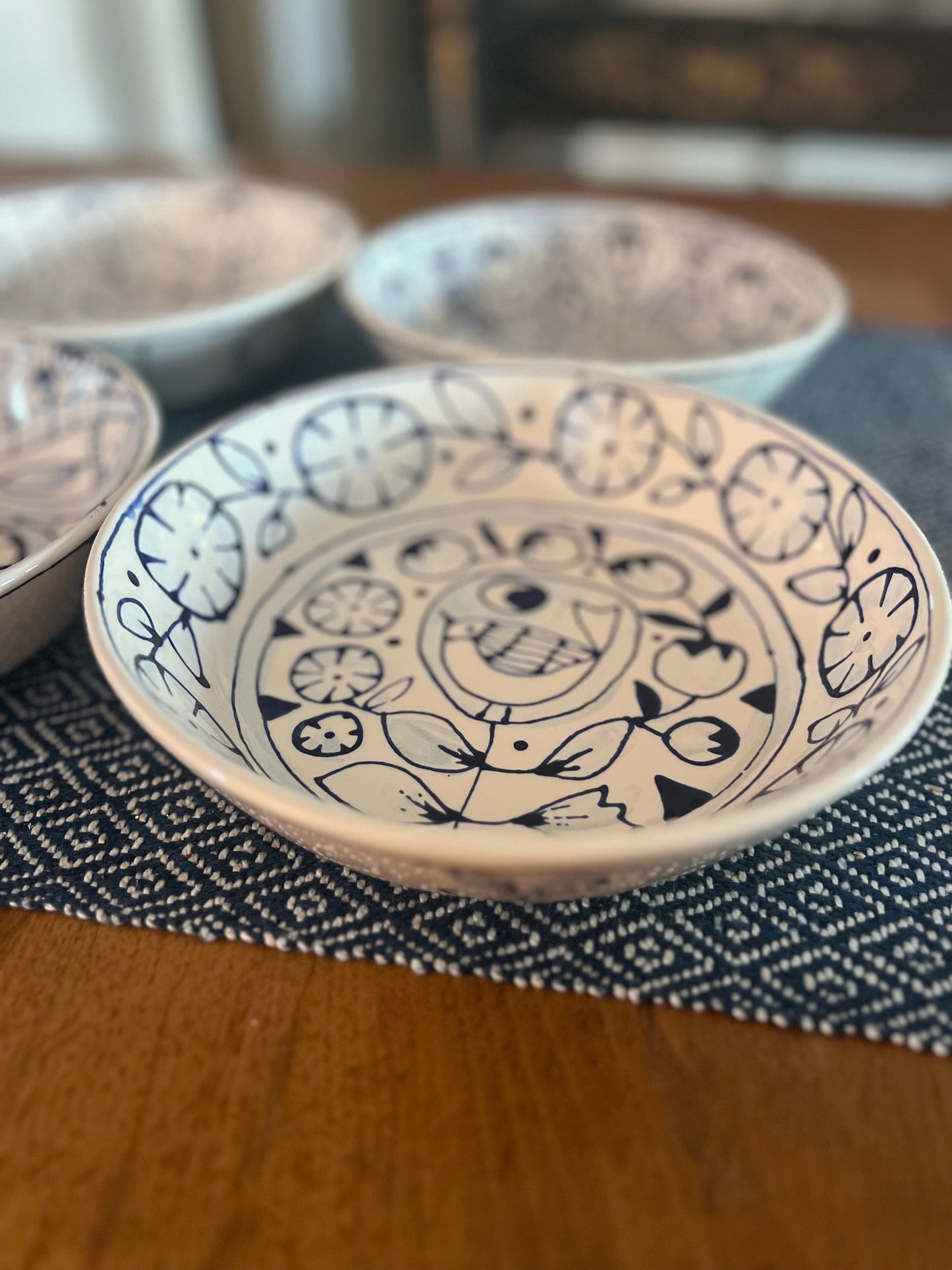 Shallow bowls