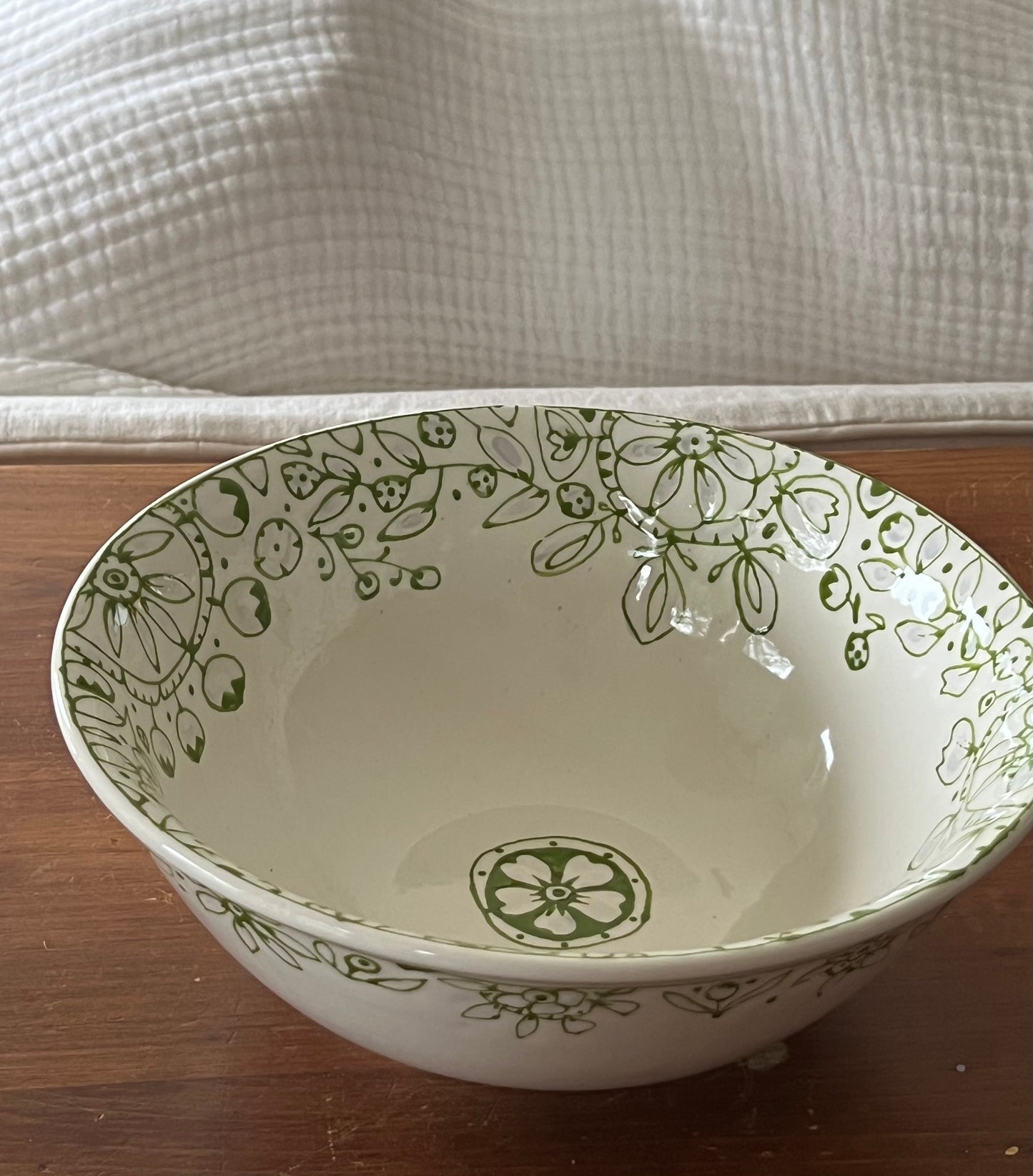 Large serving bowls