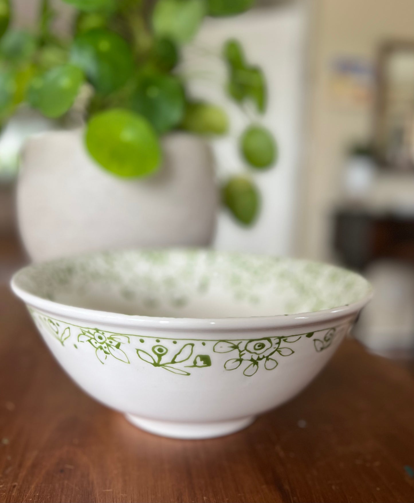 Large serving bowls