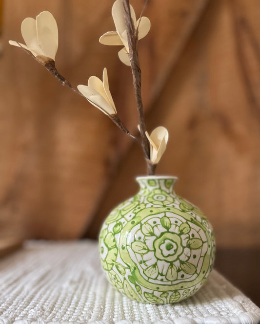 Globe bud vase