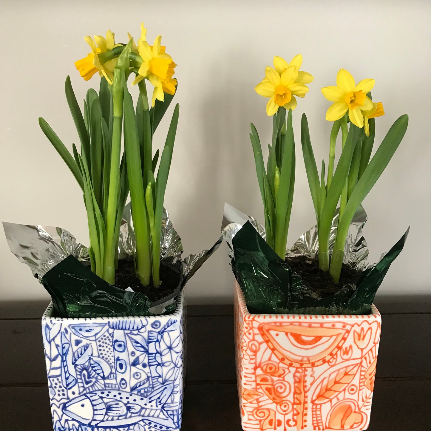 Planter, large 4"square