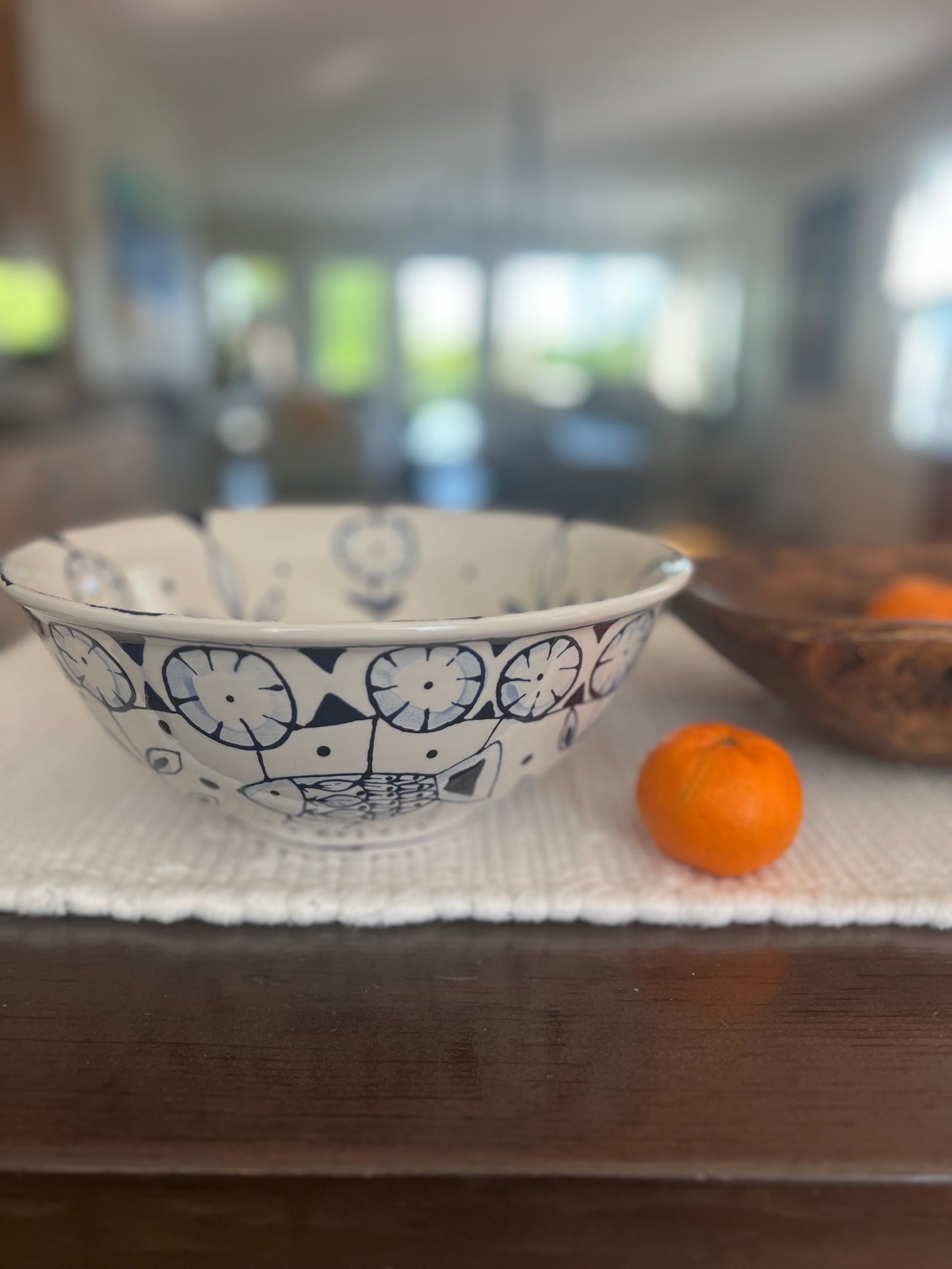 Large serving bowls
