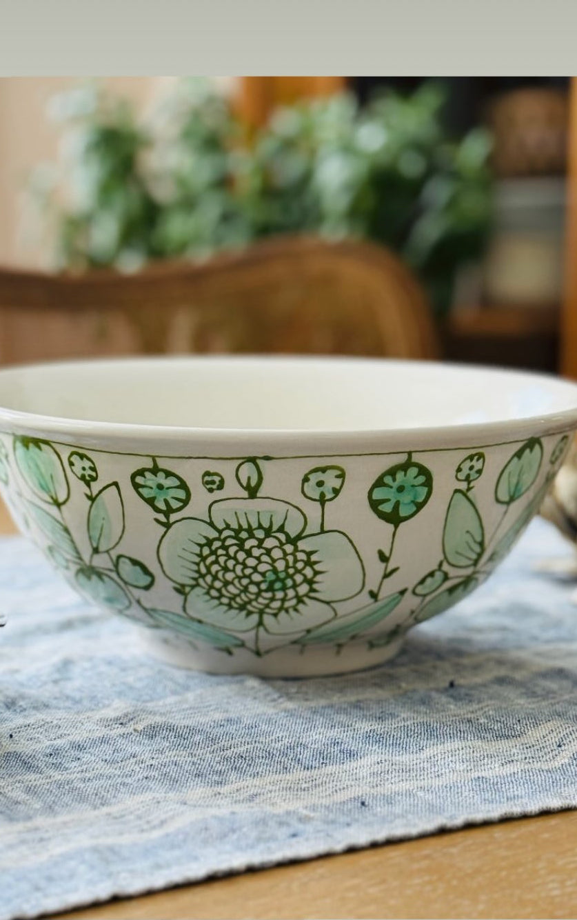Large serving bowls